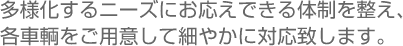 ݕ^Blj[Yɂo̐𐮂Aeԗpӂčׂ₩ɑΉv܂